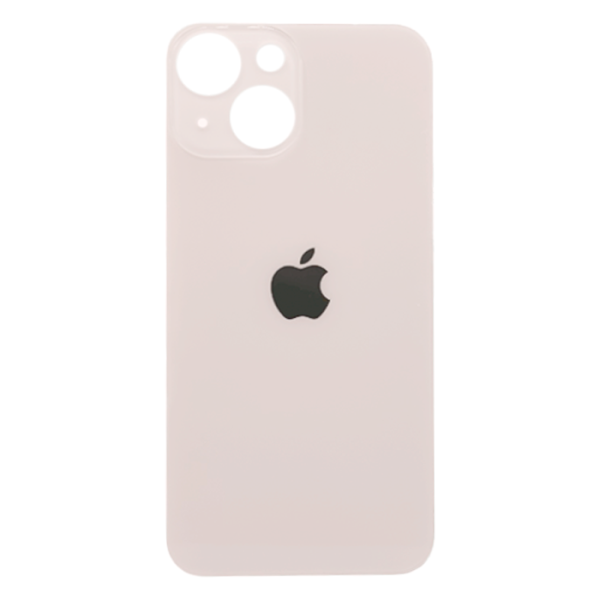 Tapa trasera para iPhone 13 Mini Rosada (Sin pega) (Big hole)