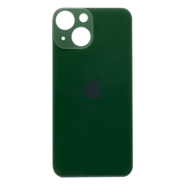 Tapa trasera para iPhone 13 Mini Verde (Sin pega) (Big hole)