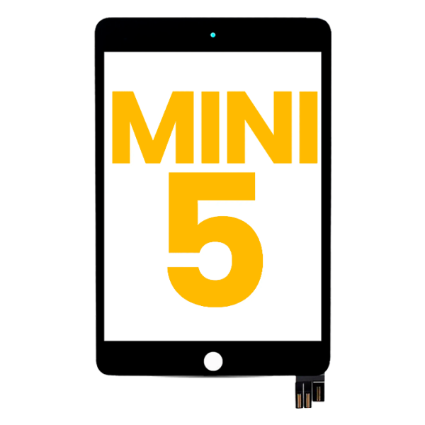 Mica tactil para IPad Mini 5 (Requiere Separación De Vidrio) (Premium) (Negro)