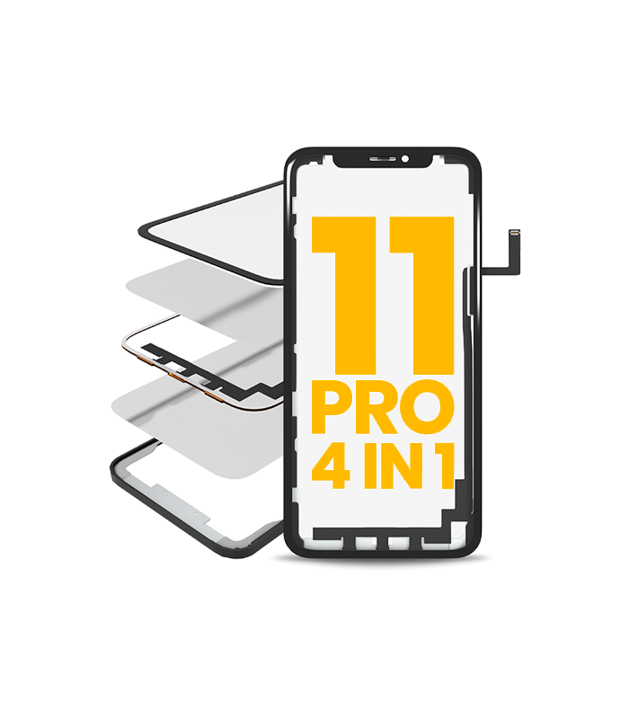 Mica tactil para IPhone 11 Pro (4 En 1) 0 Mica tactil para IPhone 11 Pro (4 En 1) - Imagen 1