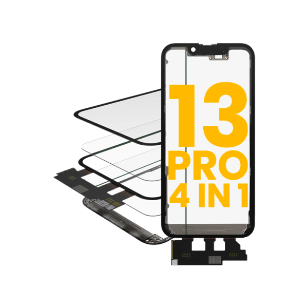 Mica tactil para IPhone 13 Pro (4 En 1)
