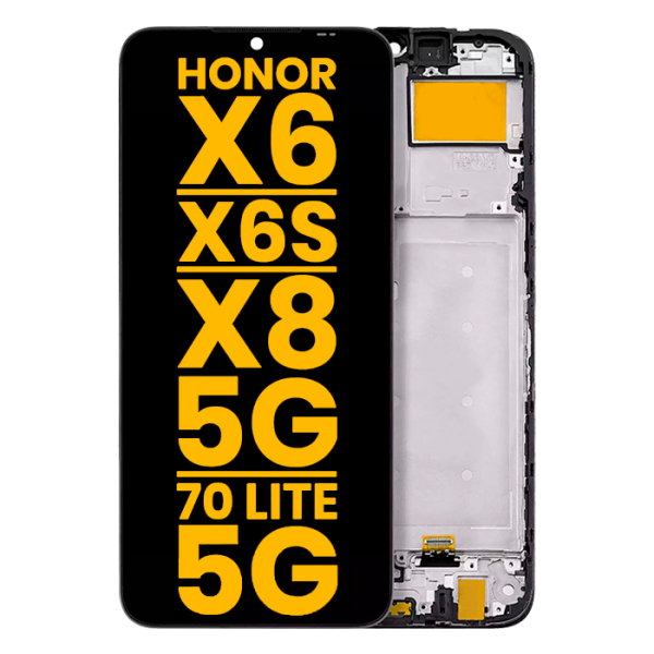 Pantalla LCD Con Marco para Honor X6 / X6S / X8 5G / 70 Lite 5G (Refurbished)