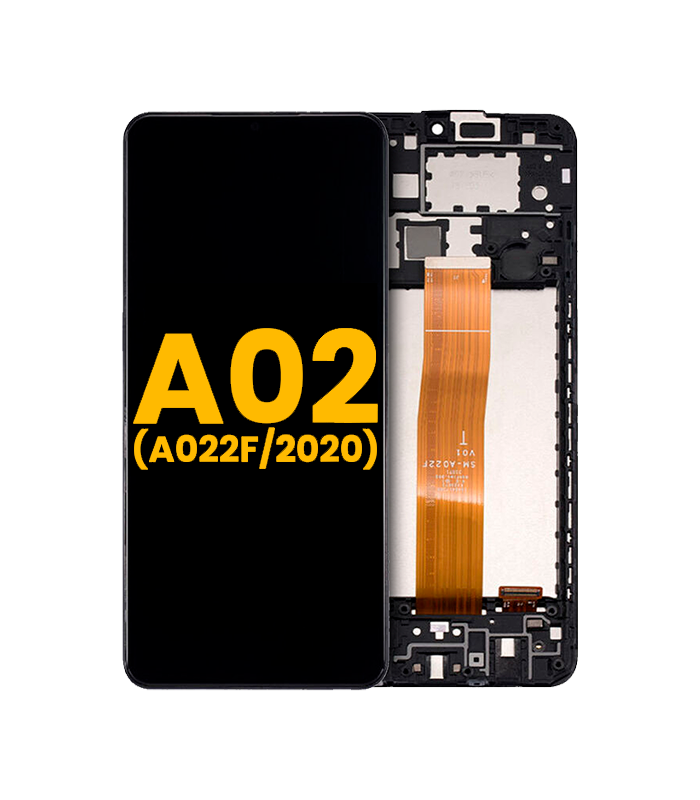 Pantalla LCD (Con Marco) para Samsung Galaxy A02 (A022F _ 2020) (Original) 0 Pantalla LCD (Con Marco) para Samsung Galaxy A02 (A022F / 2020) (Original) - Imagen 1