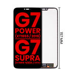 Pantalla LCD Sin Marco Compatible Con Motorola Moto G7 Power (XT1955 / 2019) / G7 Supra (XT1955-5/6/DL / 2019) (Versión EE. UU.) (157MM) (Aftermarket Plus)