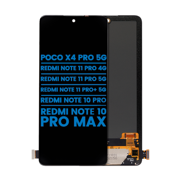 Pantalla LCD (Sin Marco) para Xiaomi Poco X4 Pro 5G / Redmi Note 11 Pro 4G / Redmi Note 11 Pro 5G / Note 11 Pro 5G / Note 10 Pro / Note 10 Pro Max (Aftermarket: AM Incell)