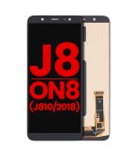 Pantalla OLED para Samsung Galaxy J8 / On8 (J810 / 2018) (Aftermarket Plus) (Negro)