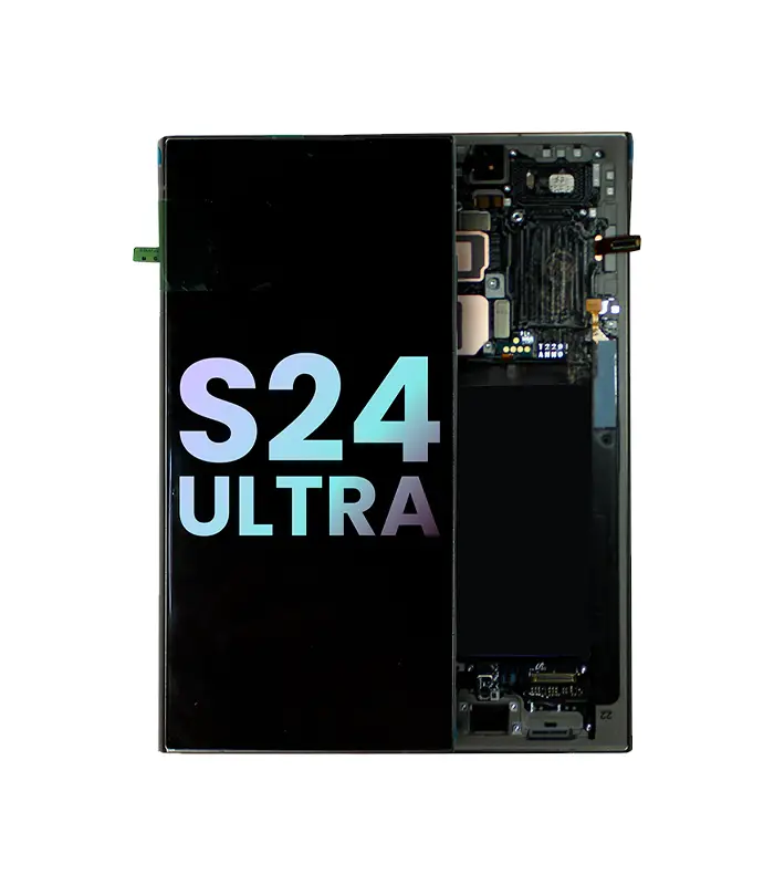Pantalla OLED con marco para Samsung Galaxy S24 Ultra (Service Pack) (Titanio Gris) Pantalla OLED con marco para Samsung Galaxy S24 Ultra (Service Pack) (Titanio Gris) - Imagen 1