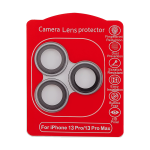 (Gris)-(Clear) iPhone 13 Pro / 13 Pro Max-Protector de Lente de Cámara