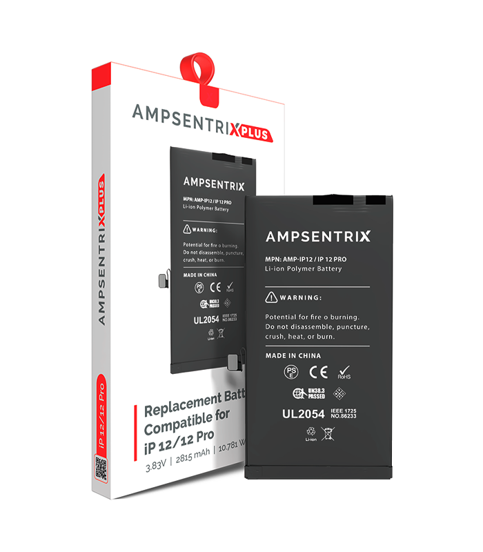 Batería para El IPhone 12 _ 12 Pro (AmpSentrix Plus) 0 Batería para IPhone 12 / 12 Pro (AmpSentrix Plus) - Imagen 1