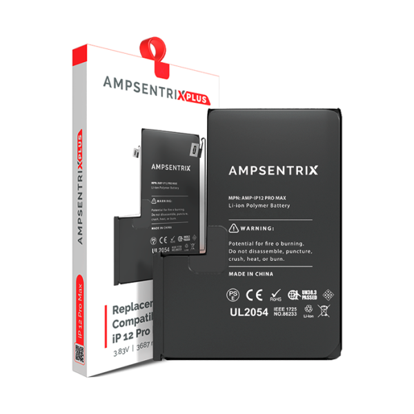 Batería para IPhone 12 Pro Max (AmpSentrix Plus)