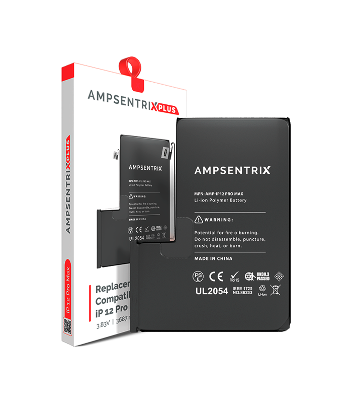 bateria 12 pro _ 12 pro max (plus) 0 Batería para IPhone 12 Pro Max (AmpSentrix Plus) - Imagen 1
