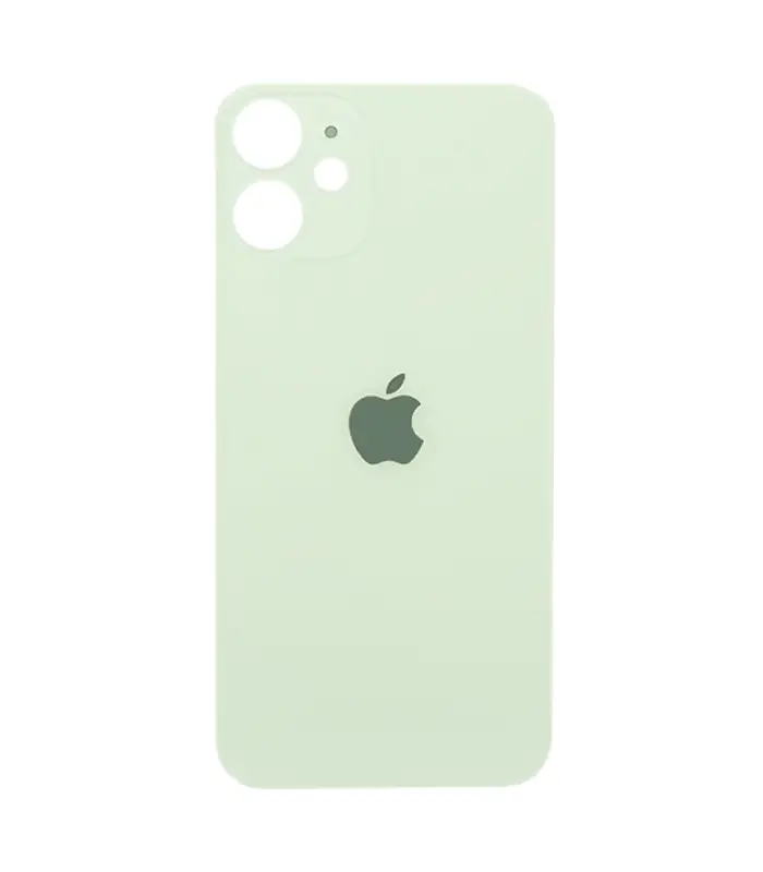 tapa 12 mini verde 0 Tapas Traseras para iPhone 12 Mini Verde (Green) (Sin Pega) (Big Hole) - Imagen 1