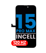 Pantalla LCD para iPhone 15 Pro Max (Aftermarket: AQ7 / Incell) (120Hz)
