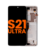 Pantalla OLED para Samsung Galaxy S21 Ultra 5G (Blemish: B) (Phantom Silver)