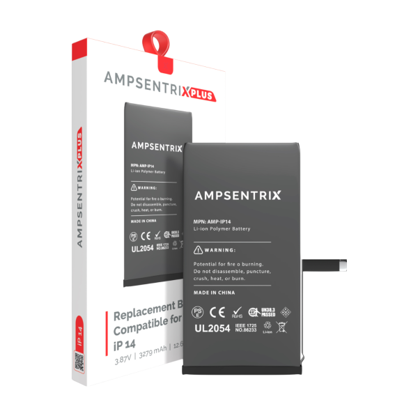 Bateria para iPhone 14 (Ampsentrix: Plus)