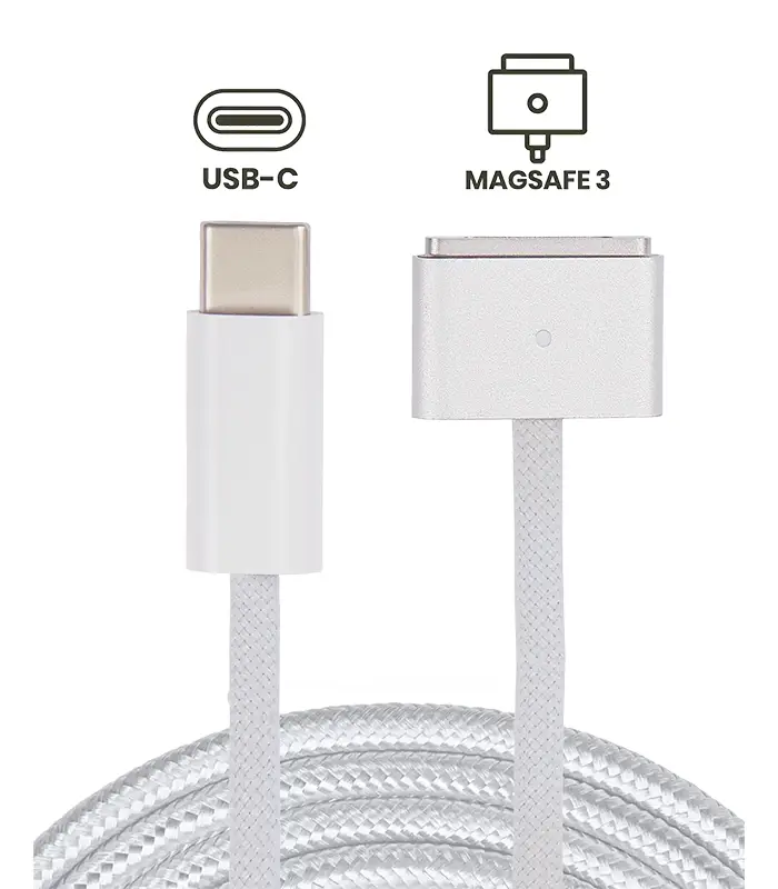 Cable de carga USB-C a MagSafe 3 de 140 W (1,8 m) (2021-2023) para MacBook Pro Cable Apple Genuino de carga USB-C a MagSafe 3 de 140 W (1,8 m) (2021-2023) para MacBook Pro - Imagen 1