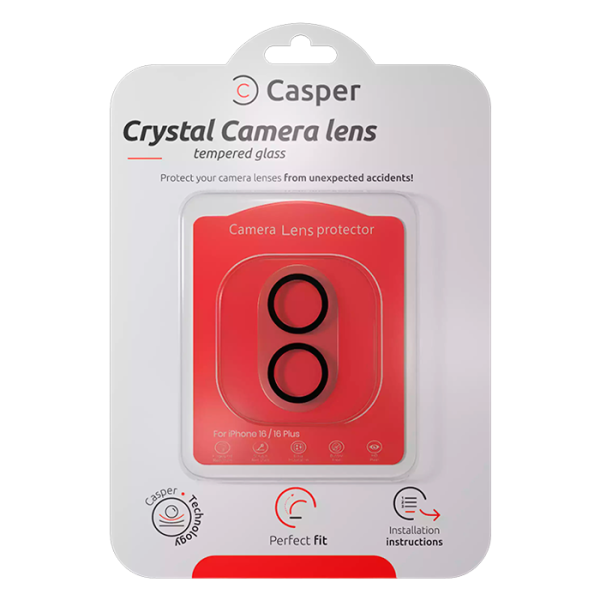 (Cubierta Completa de Cristal) iPhone 17 / 16 / 16 Plus-Protector de Lente de Cámara