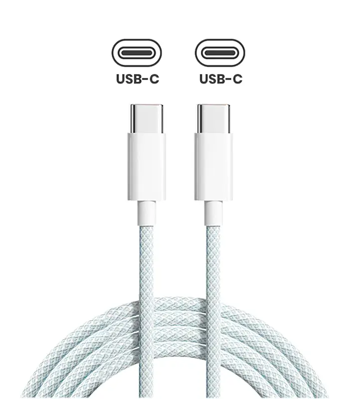 Cable Apple Genuino USB (Tipo C) a USB tipo C de un metro (OEM Grade New) 0 Cable Apple Genuino USB (Tipo C) a USB tipo C de un metro OEM PULL - Imagen 1
