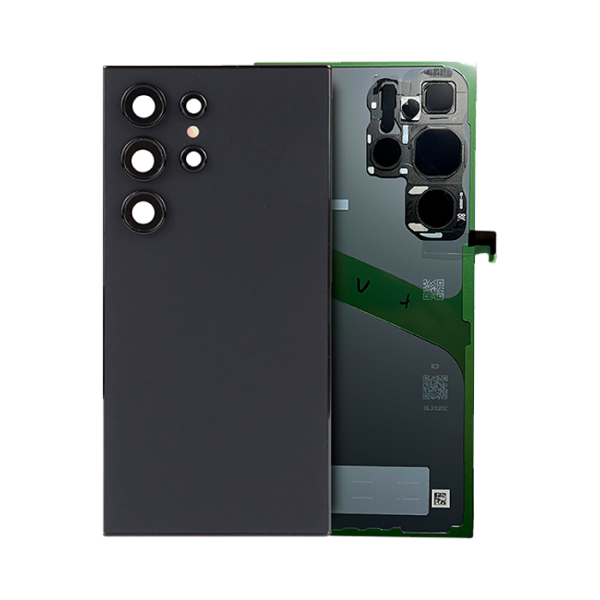 Tapa Trasera Con Lente De Cámara Para Samsung Galaxy S24 Ultra (Service Pack) (Negro Titanio)