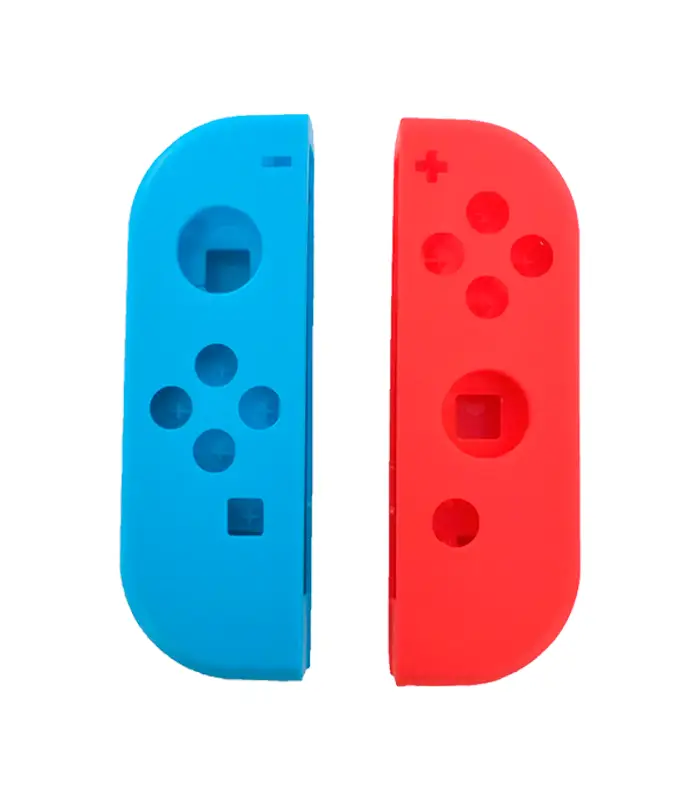 107082079932 Carcasa para el mando Joy-Con de Nintendo Switch OLED (Azul/rojo) - Imagen 1