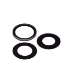 Lente de Camara sin Bisel para iPhone 16 Pro / 16 Pro Max (juego de 3 piezas) (Premium) (Zafiro real) - Imagen 3