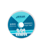 Alambre de corte de malla de molibdeno ultrarresistente (0,04 mm x 75 mm)