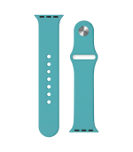 (Aguamarina) (Apple Watch 42/44MM)-Correa de silicona