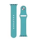 (Aguamarina) (Apple Watch 42/44MM)-Correa de silicona