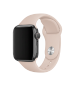 (Beige) (Apple Watch 38/40MM)-Correa de silicona - Imagen 2