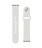 (Blanco) (Apple Watch 38/40MM)-Correa de silicona