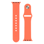 (Coral) (Apple Watch 42/44MM)-Correa de silicona