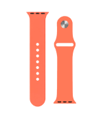 (Coral) (Apple Watch 42/44MM)-Correa de silicona