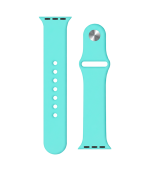 (Turquesa) (Apple Watch 38/40MM)-Correa de silicona