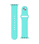 (Turquesa) (Apple Watch 42/44MM)-Correa de silicona