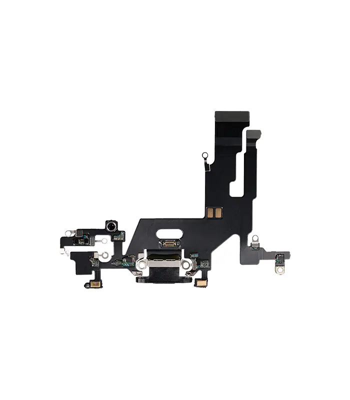 Flex de carga para iPhone 11 (Aftermarket Plus) (Negro) Flex de carga para iPhone 11 (Aftermarket Plus) (Negro) - Imagen 1