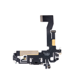 Flex de carga para iPhone 12 / 12 Pro (Aftermarket Plus) (Grafito) - Imagen 2