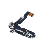 Flex de carga para iPhone 12 / 12 Pro (Aftermarket Plus) (Grafito) - Imagen 3