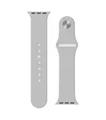 (Gris) (Apple Watch 38/40MM)-Correa de silicona