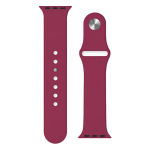 (Morado oscuro) (Apple Watch 42/44MM)-Correa de silicona