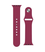 (Morado oscuro) (Apple Watch 42/44MM)-Correa de silicona