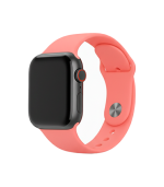 (Rosado) (Apple Watch 42/44MM)-Correa de silicona - Imagen 2