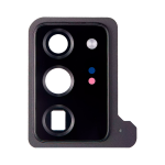 Lente de Cámara con Bisel para Samsung Galaxy Note 20 Ultra (Negro)