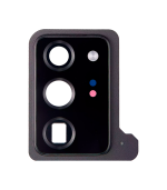 Lente de Cámara con Bisel para Samsung Galaxy Note 20 Ultra (Negro)