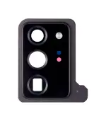 Lente de Cámara con Bisel para Samsung Galaxy Note 20 Ultra (Negro)