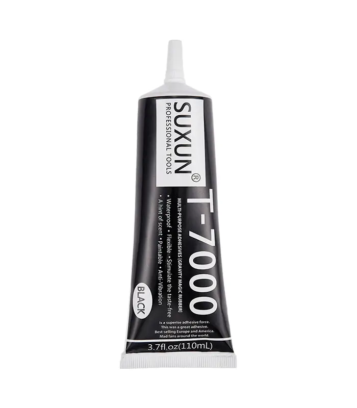 107083000127 0 Pegamento negro multiusos de alta resistencia T7000 (15 ml / Suxun) (Negro) - Imagen 1