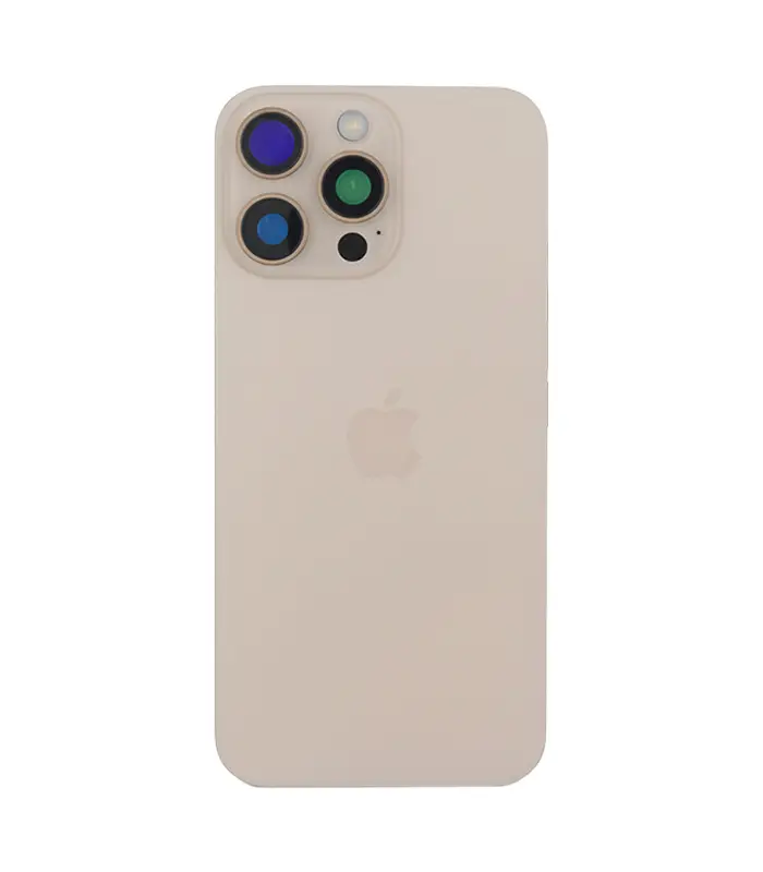 Tapa trasera para iPhone 16 Pro Max (Desierto) (Con pega) Tapa trasera para iPhone 16 Pro Max con marco (Desierto) (Con pega) - Imagen 1