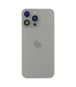 Tapa trasera para iPhone 16 Pro Max con marco (Titanio Natural) (Con pega)