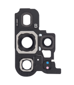 Lente de Cámara con Bisel para Samsung Galaxy S23 Ultra 5G (Crema) - Imagen 2