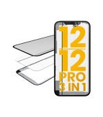 mica con marco y OCA para iPhone 12 / 12 Pro