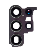 Lente de Cámara con Bisel para Samsung Galaxy S23 Ultra 5G (Negro)